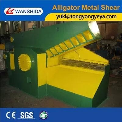 Reliable Scrap Metal Shear 1600Kn Hydraulic Metal Shears With Protection