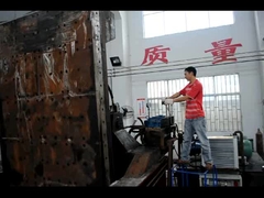 Altura 3100 mm Máquina de embalagem vertical Cartão para sucata de metal