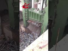 Cisalha de sucata de pórtico de alta capacidade para chapas e vigas de aço