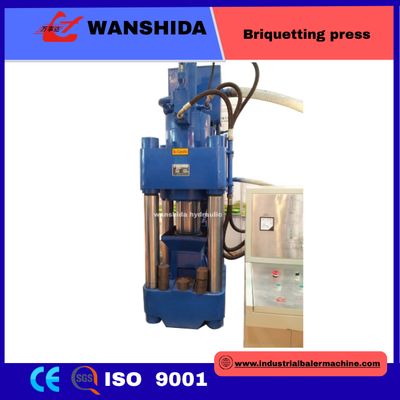 Hydraulic Metal Briquetting Press – High-Efficiency Scrap Recycling Machine