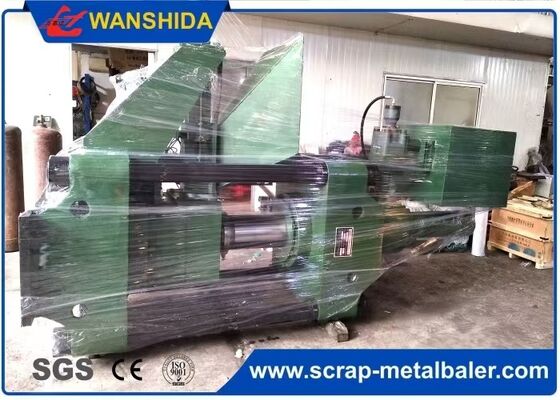 Hydraulic Metal Chip Briquetting Machine 250 Ton With 18.5 KW Power For Small-Scale Recycling Applications