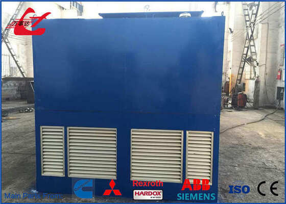 Hydraulic Horizontal Container Scrap Shear 4000kN Industrial Huge Hydraulic System For Heavy Steel In Manufacturing Plant