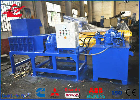 Low-Speed Metal Shredder for Uniform Scrap Sizing and Downstream Processing