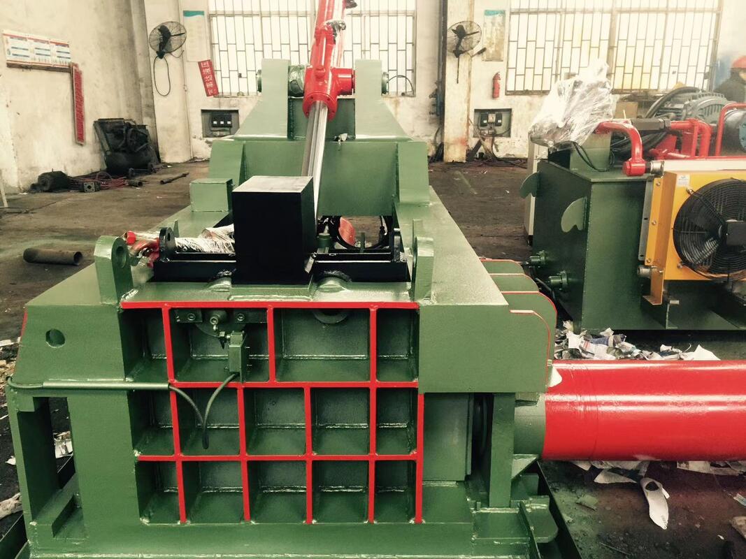 18.5kW Hydraulic Scrap Metal Baler For Aluminum Cans And Light Metal Recycling