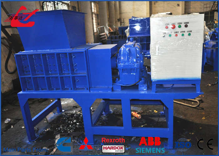 Low-Speed Metal Shredder for Uniform Scrap Sizing and Downstream Processing