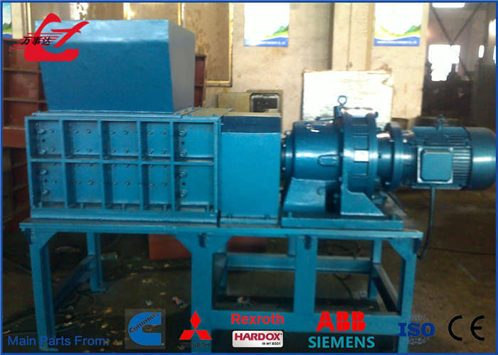 Easy Maintenance 7.5 kW Metal Shredder with 30 × 30 mm Output for Scrap Recycling