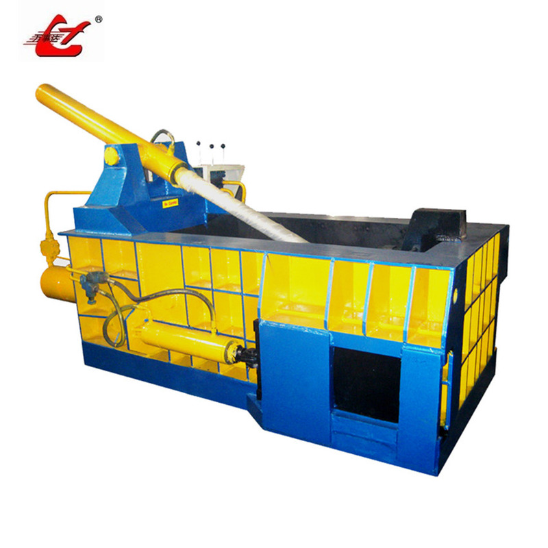 Semi-Automatic or Fully Automatic Operation Mode 100 Tons Pressure Force Horizontal Baler Machine with 37Kw Motor