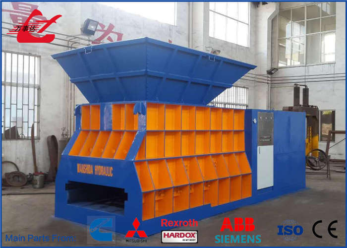4000kN Cutting Force Horizontal Scrap Shear, 74kW Power And Air Cooling System, Ideal For Metal Scrap Cutting