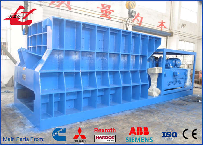 Heavy-Duty Container Shear for Large Scrap Handling with 5000kN Cutting Force