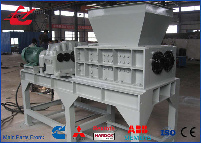 User-friendly 22 kW Metal Shredder with Wide Feeding Hopper for High-Volume Scrap Processing