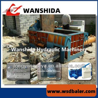 Y83/T-125 Baler de metal hidráulico com força de 125 toneladas, câmara de 1200 × 700 × 600 mm e descarga por expulsão