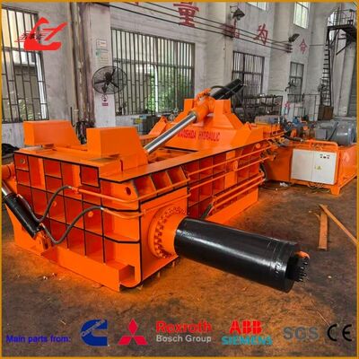 Baler de metal hidráulico 2500KN para projetos de reciclagem de sucata média e grande